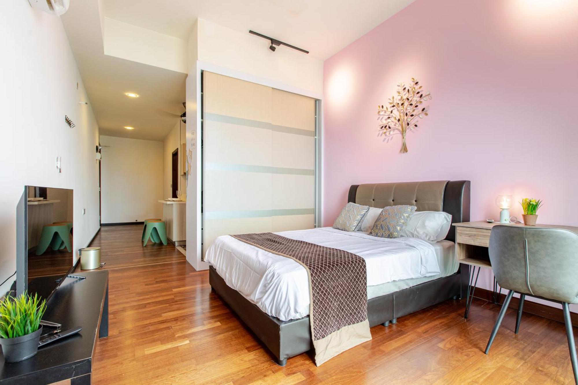 Paragon Suites Studios With Private Jacuzzi Near Ciq Rts Джохор Бахру Екстериор снимка